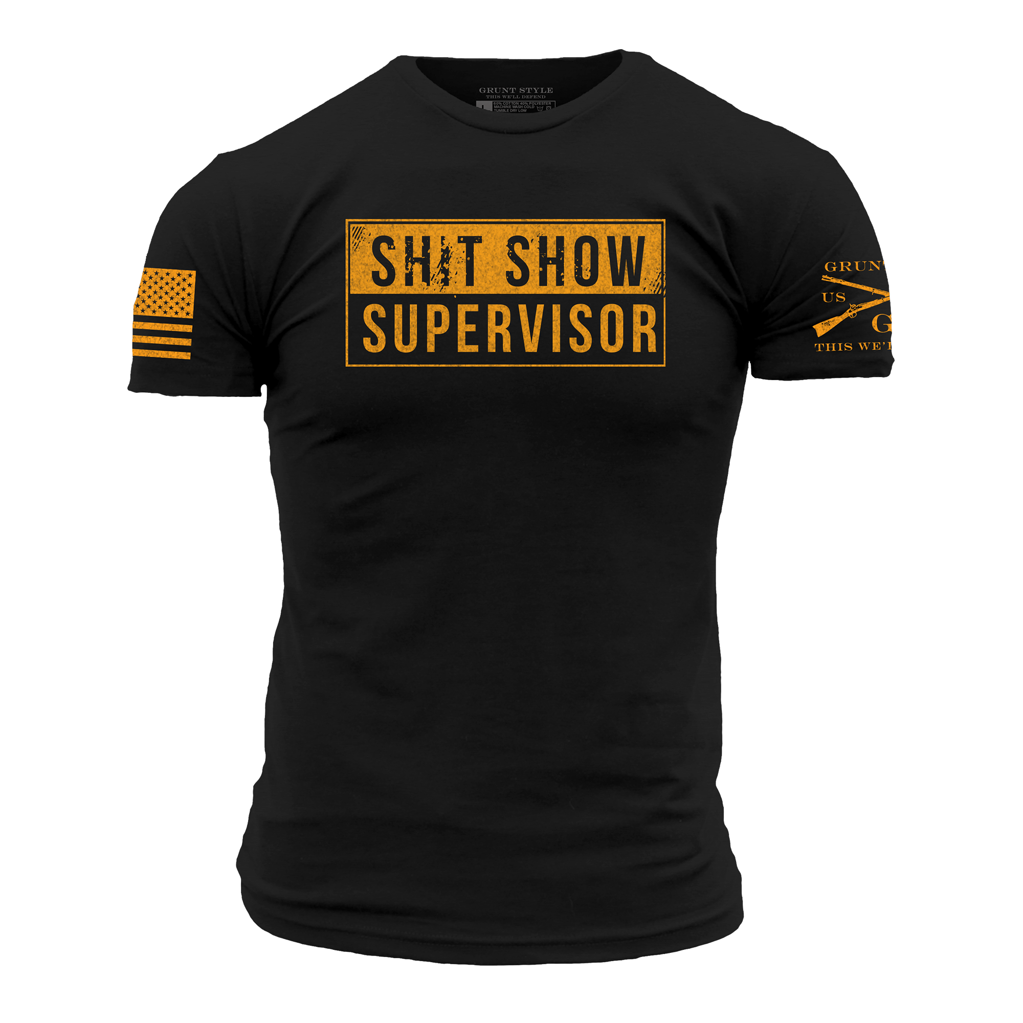 Sh*t Show Supervisor T-Shirt - Black