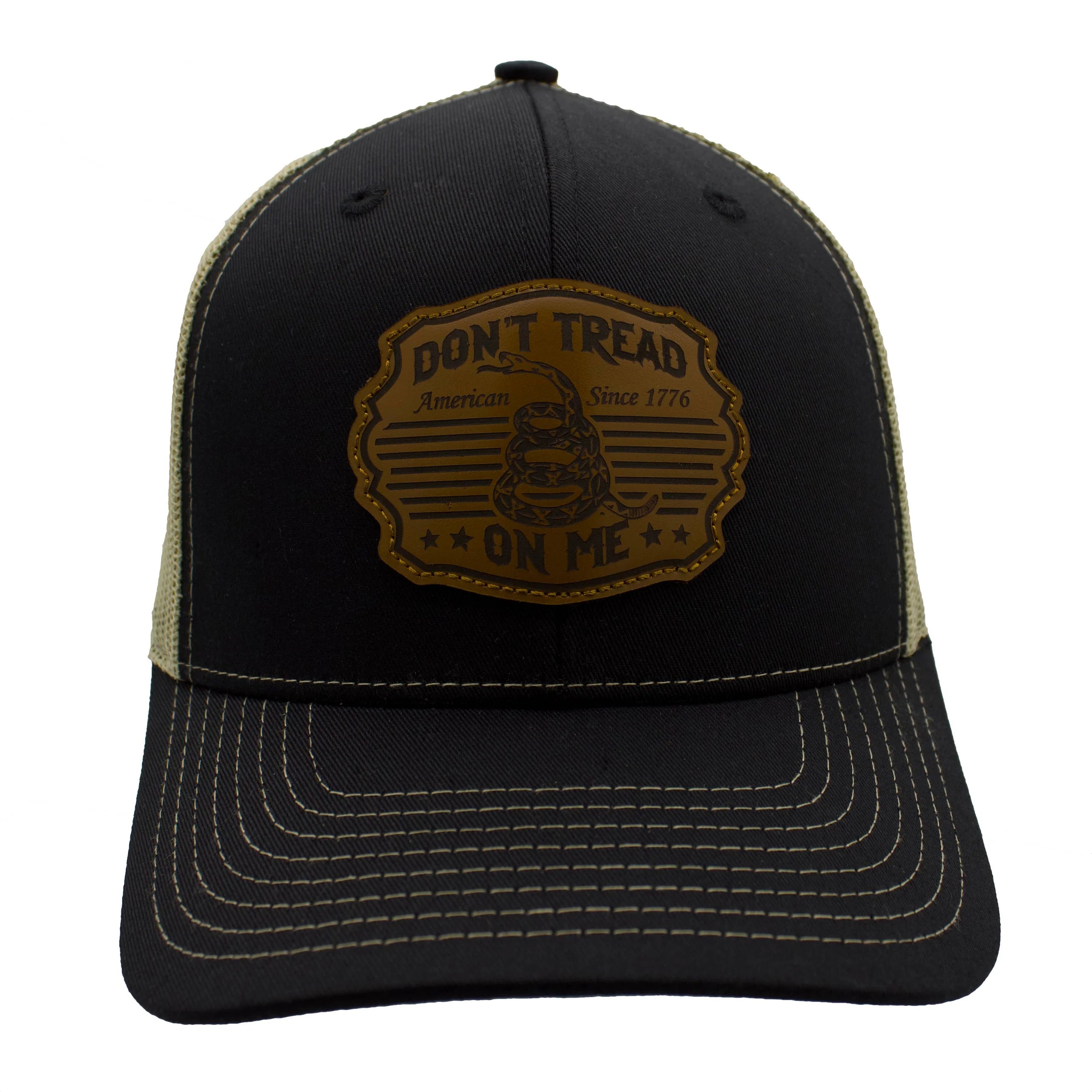 Don't Tread On Me Buckle Rubber Patch Trucker Hat