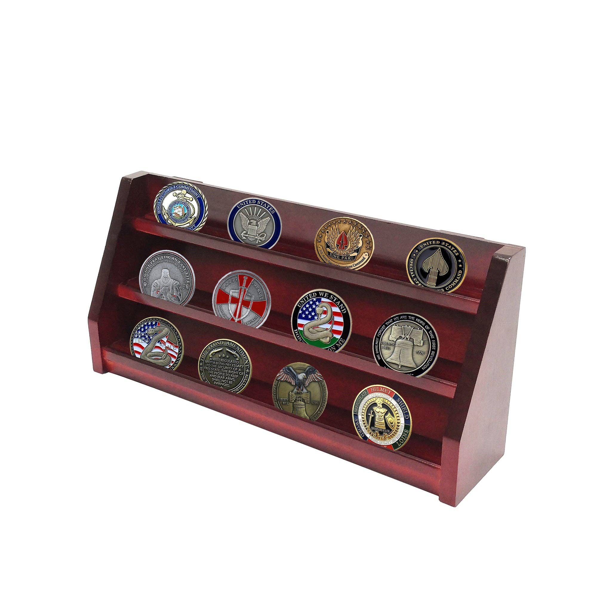 Challenge Coin Display Stand Military Coin Display Holder 1/4