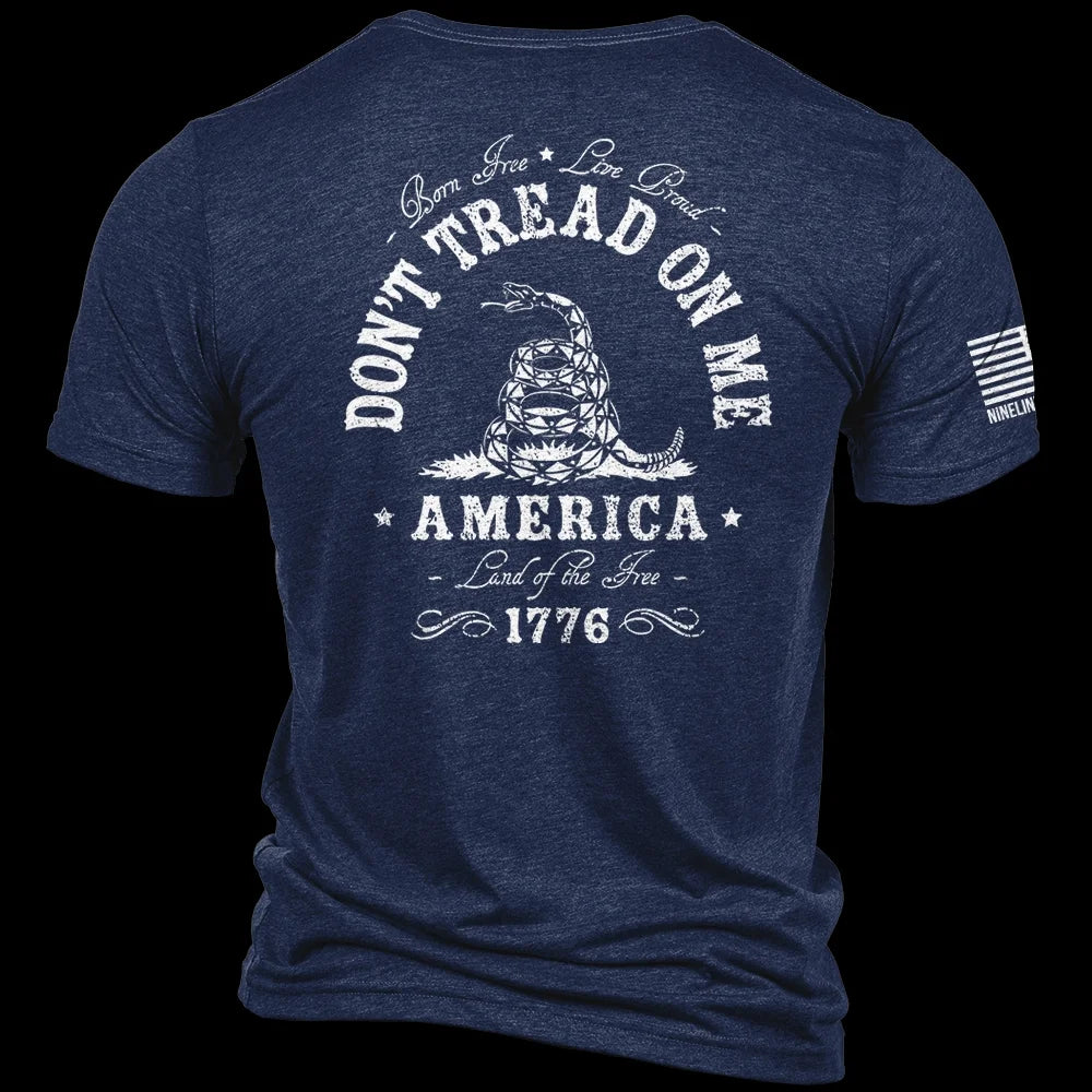Don't Tread (Blue) Nine Line