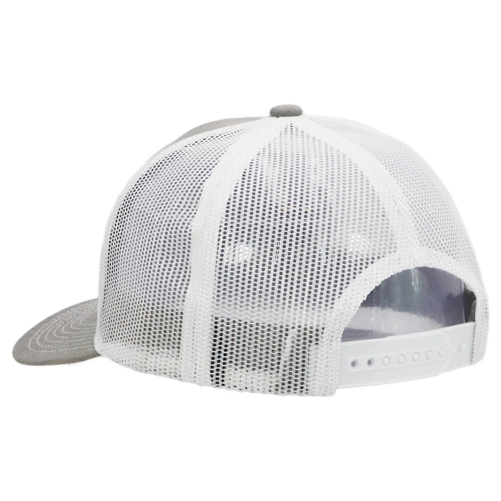 Police Blue Line American Flag Mesh Trucker Hat