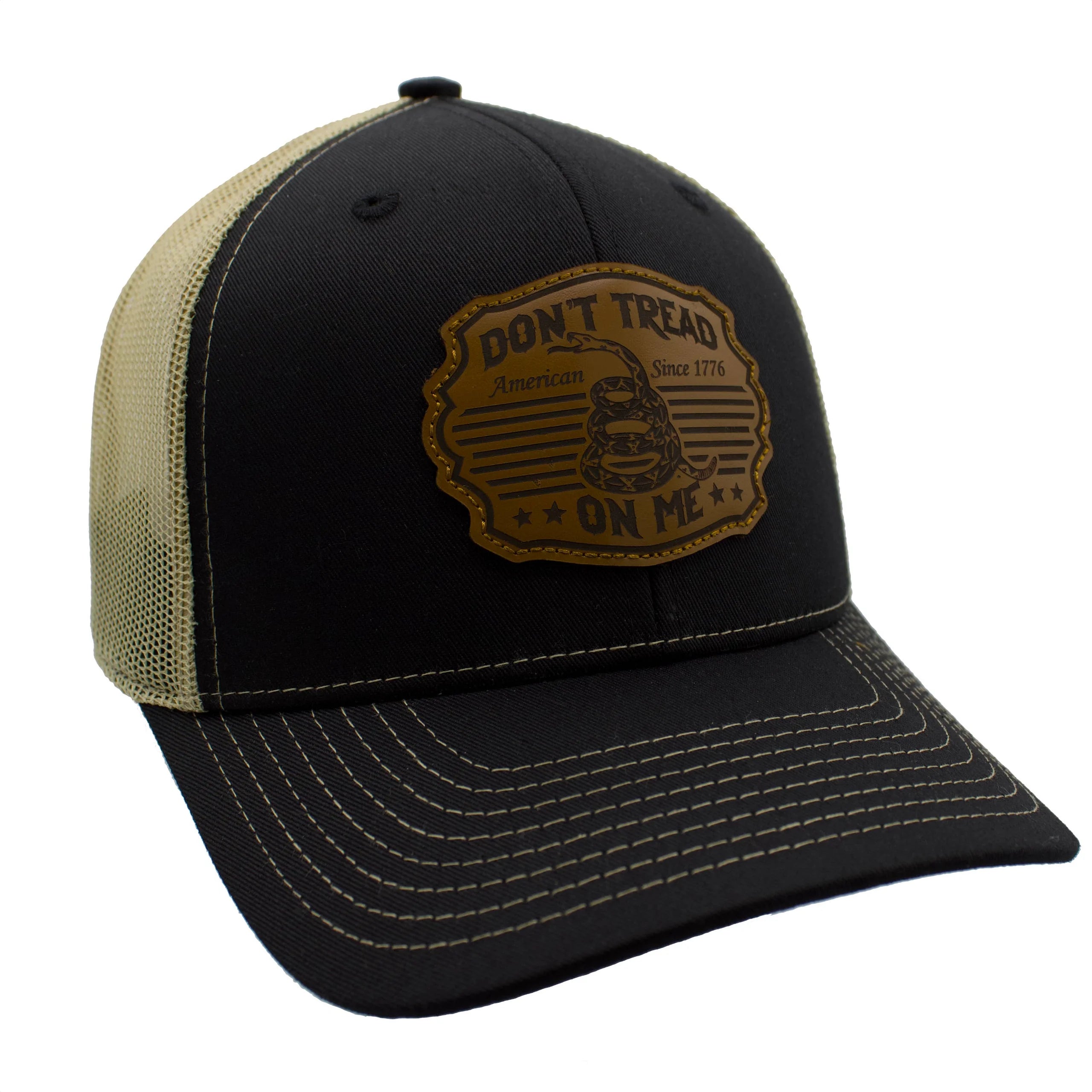 Don't Tread On Me Buckle Rubber Patch Trucker Hat
