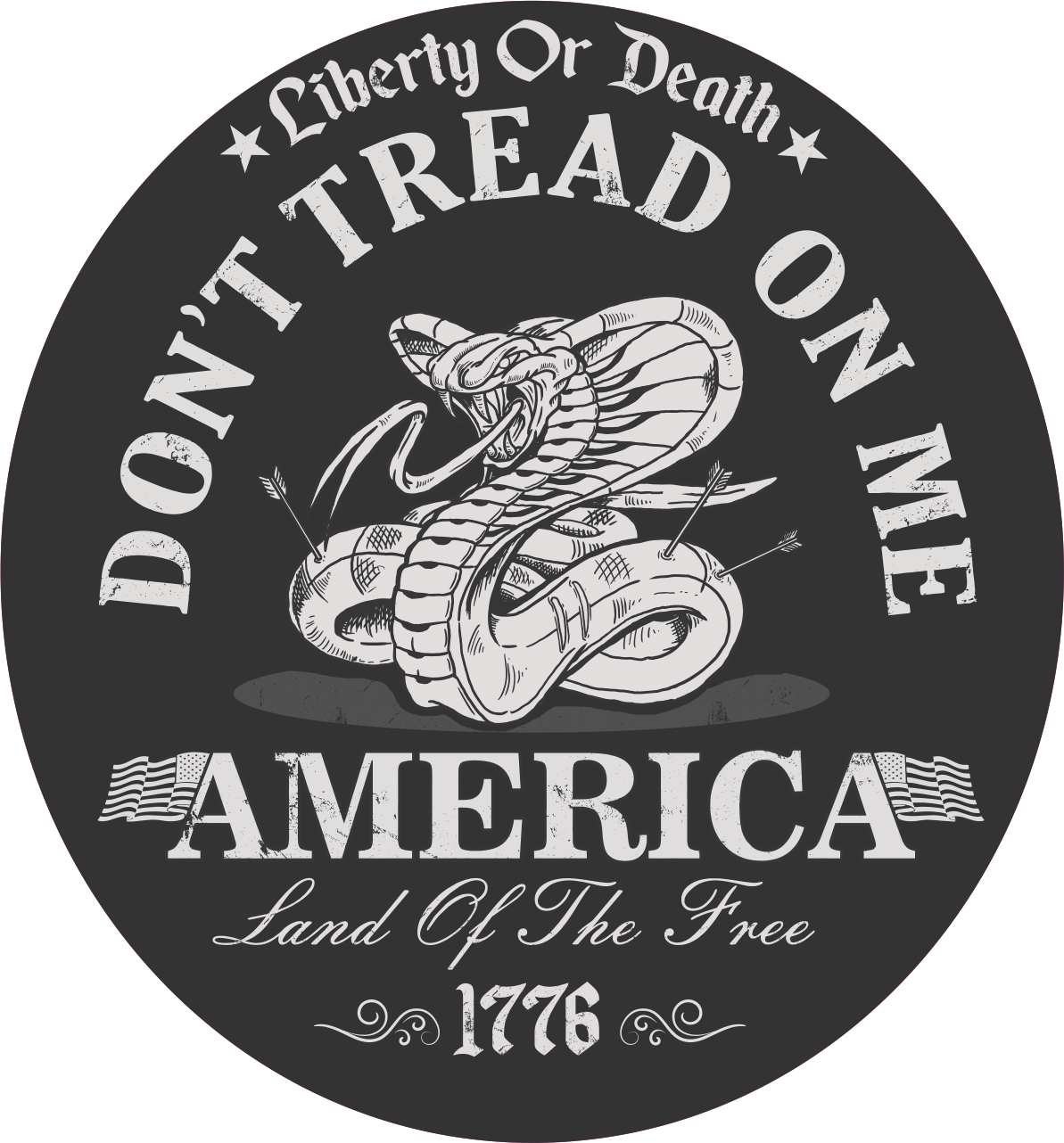 Don't Tread On Me Decal - Sticker