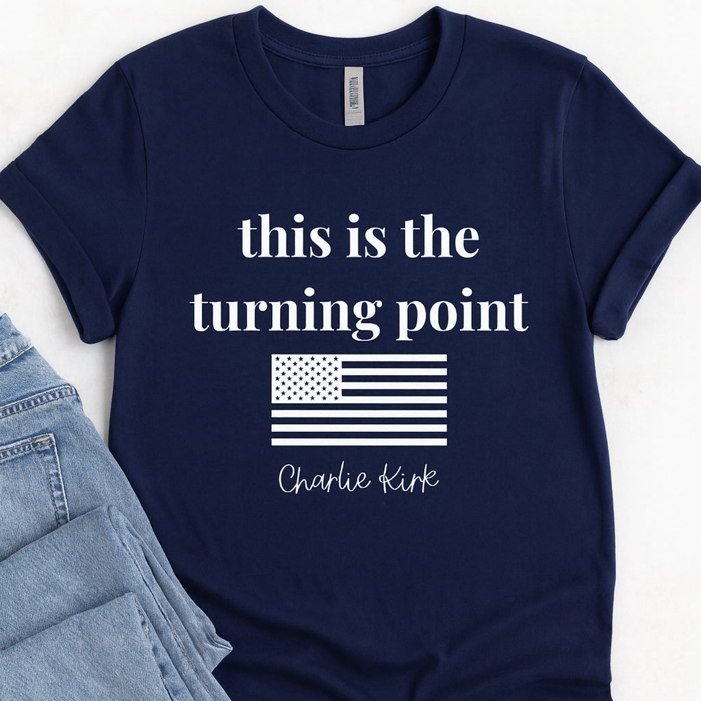 Charlie Kirk (Turning Point USA) Comfort Colors T-Shirt