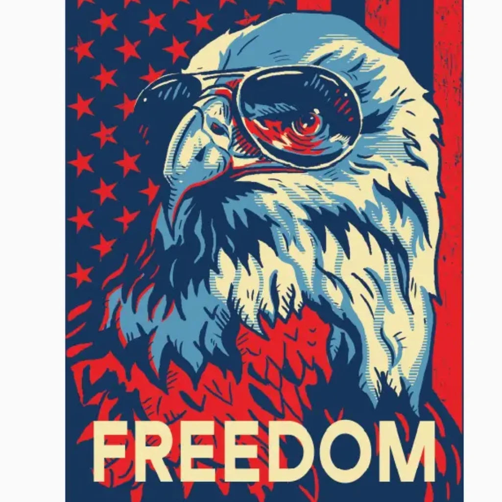 Freedom Sticker