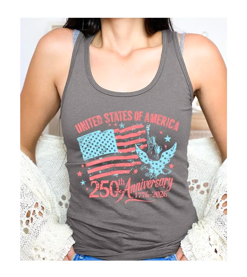 250th Anniversary Women's Razorback Tanktop